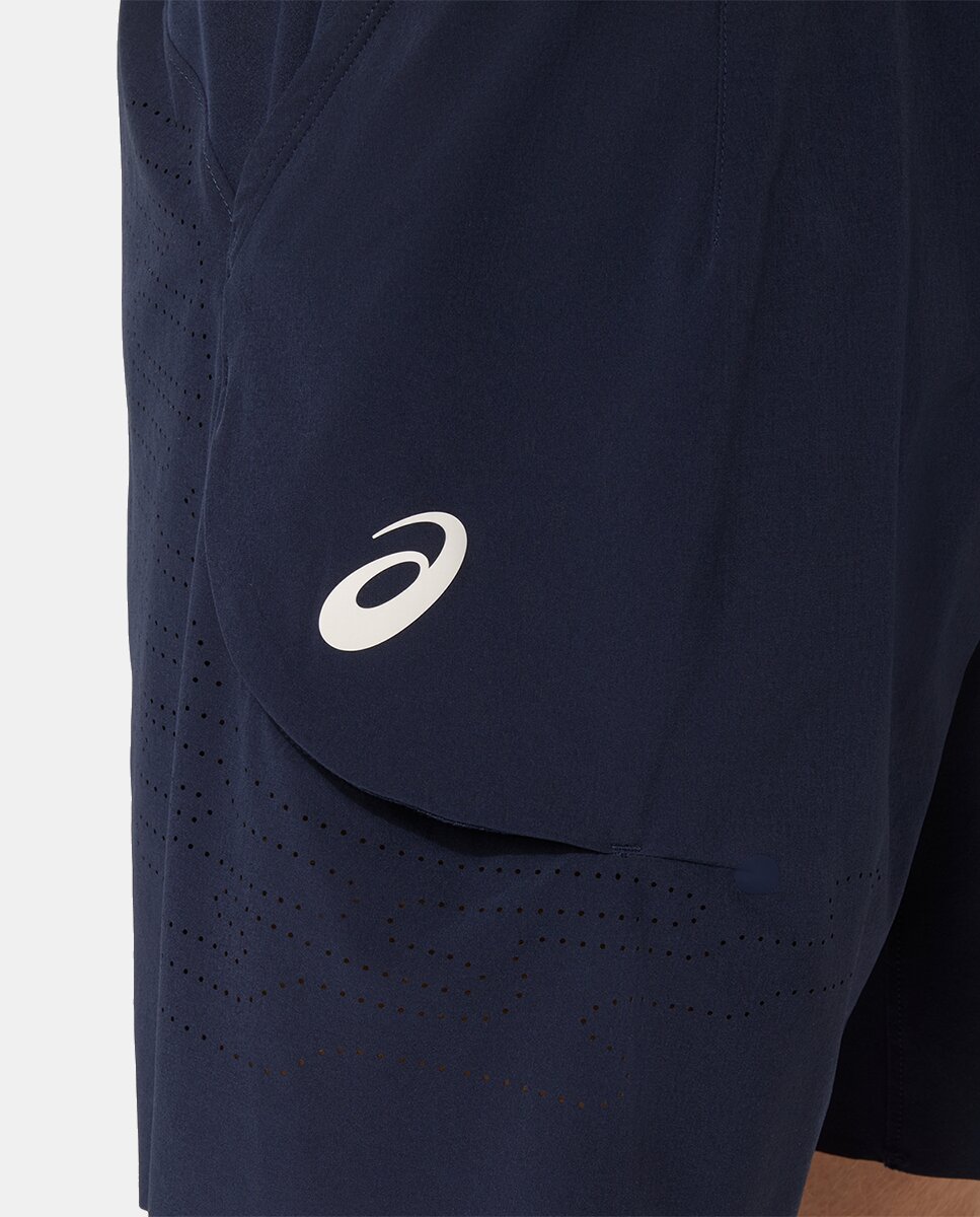 Calções de Homem Match Laser Cut 7In Short Azul-marinho-6