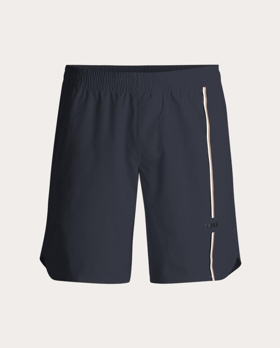 Pantalón corto de hombre de tenis en tejido técnico BOSS - Azul Azul-1