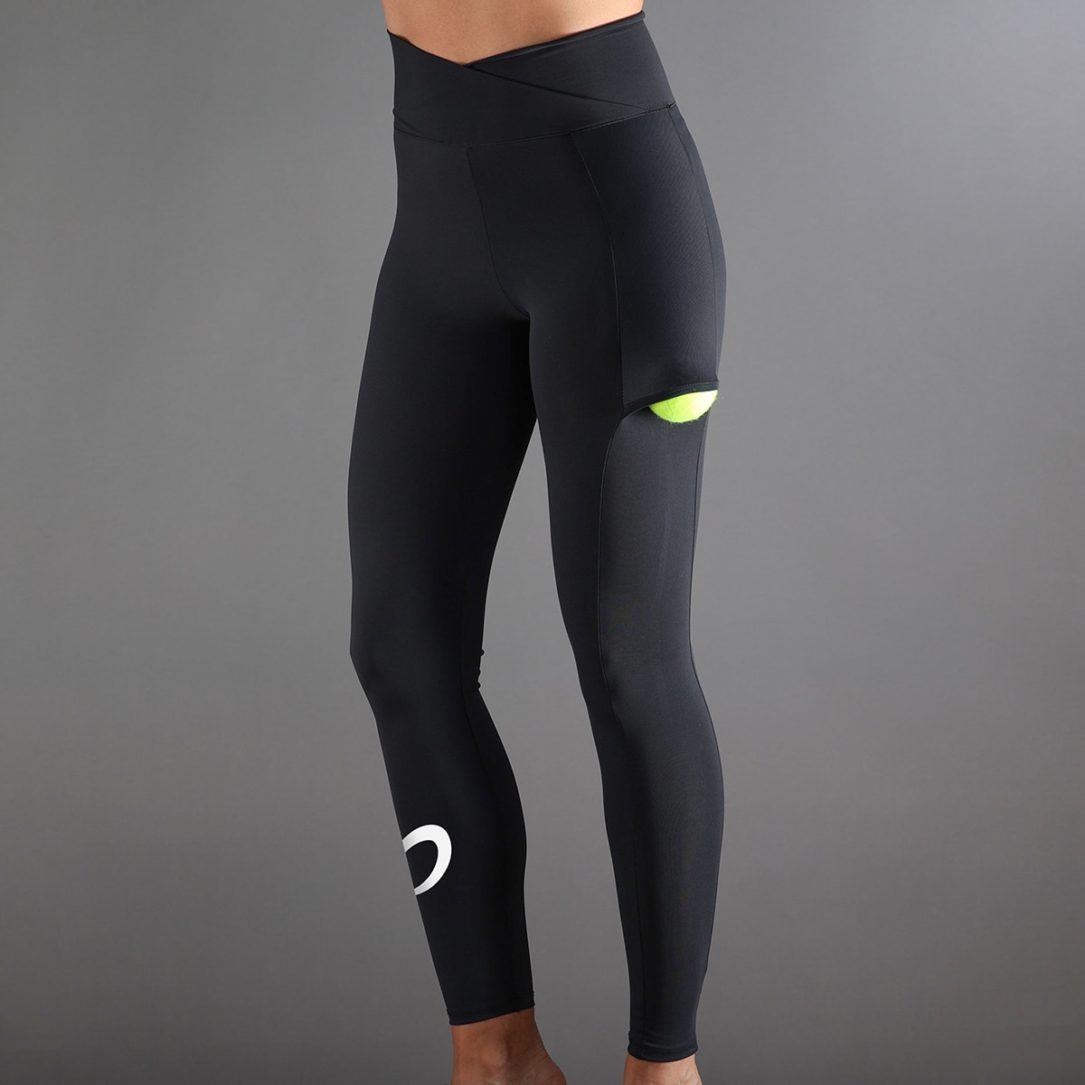 Leggings de Mulher Cross Pocket Preto-2