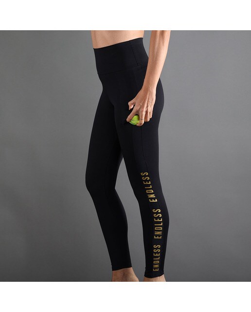 Leggings de Mulher Syncro Preto-4