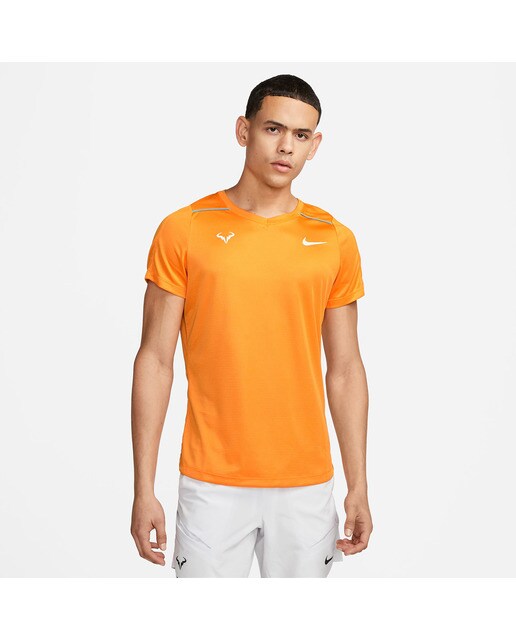 T-shirt de Homem Court Dri-FIT Rafa Challenger Laranja-1