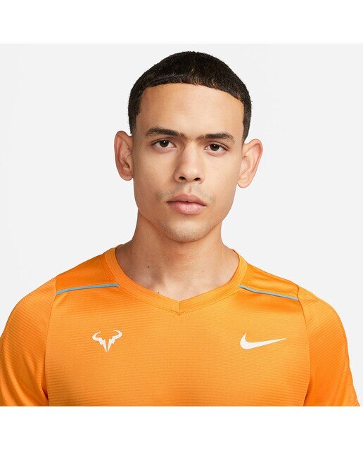 T-shirt de Homem Court Dri-FIT Rafa Challenger Laranja-3