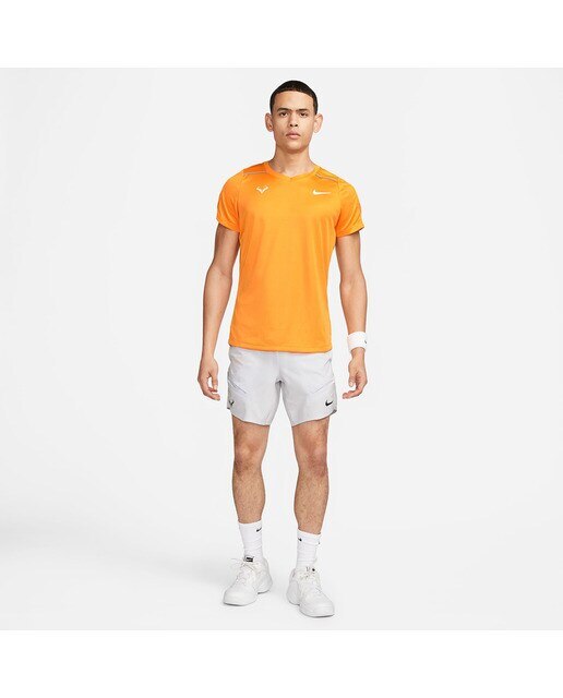 T-shirt de Homem Court Dri-FIT Rafa Challenger Laranja-4