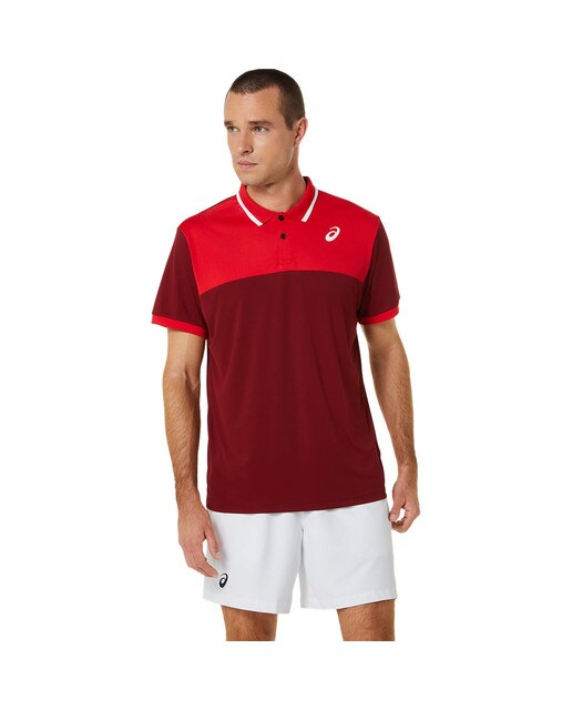 T-shirt Court Vermelho-1