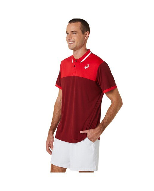 T-shirt Court Vermelho-3