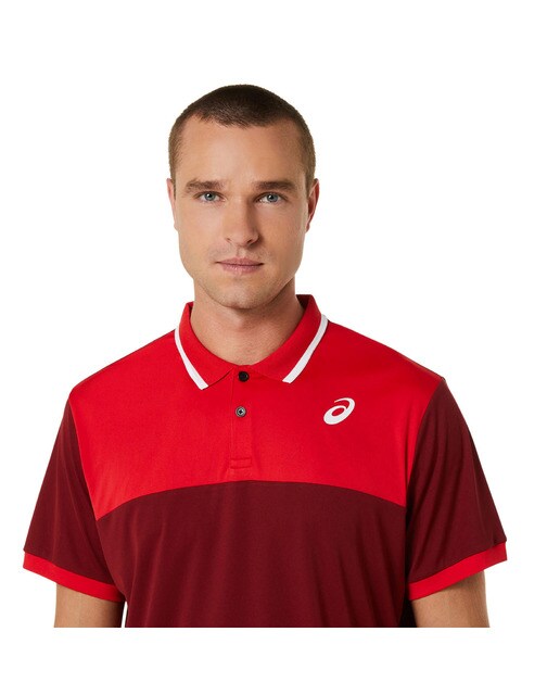 T-shirt Court Vermelho-4