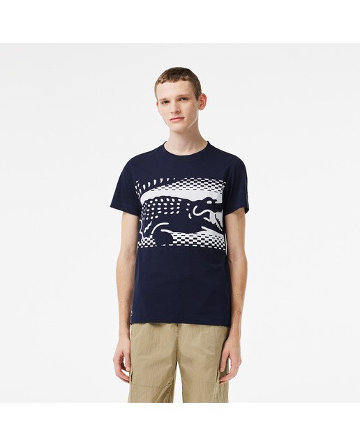 T-shirt de Homem Tennis × Novak Djokovic Azul-marinho-1