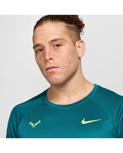 T-shirt de homem Rafa Challenger Nike Verde-3