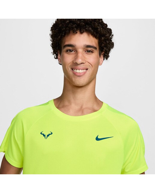 T-shirt de homem Rafa Challenger Nike Amarelo-3