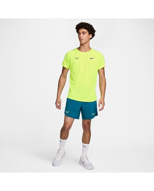 T-shirt de homem Rafa Challenger Nike Amarelo-4