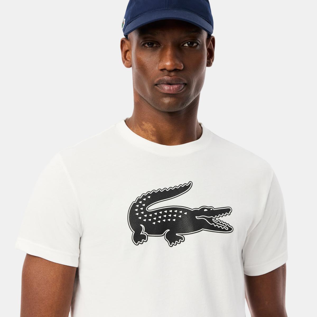 T-shirt de Homem Sport Branco / Preto-2