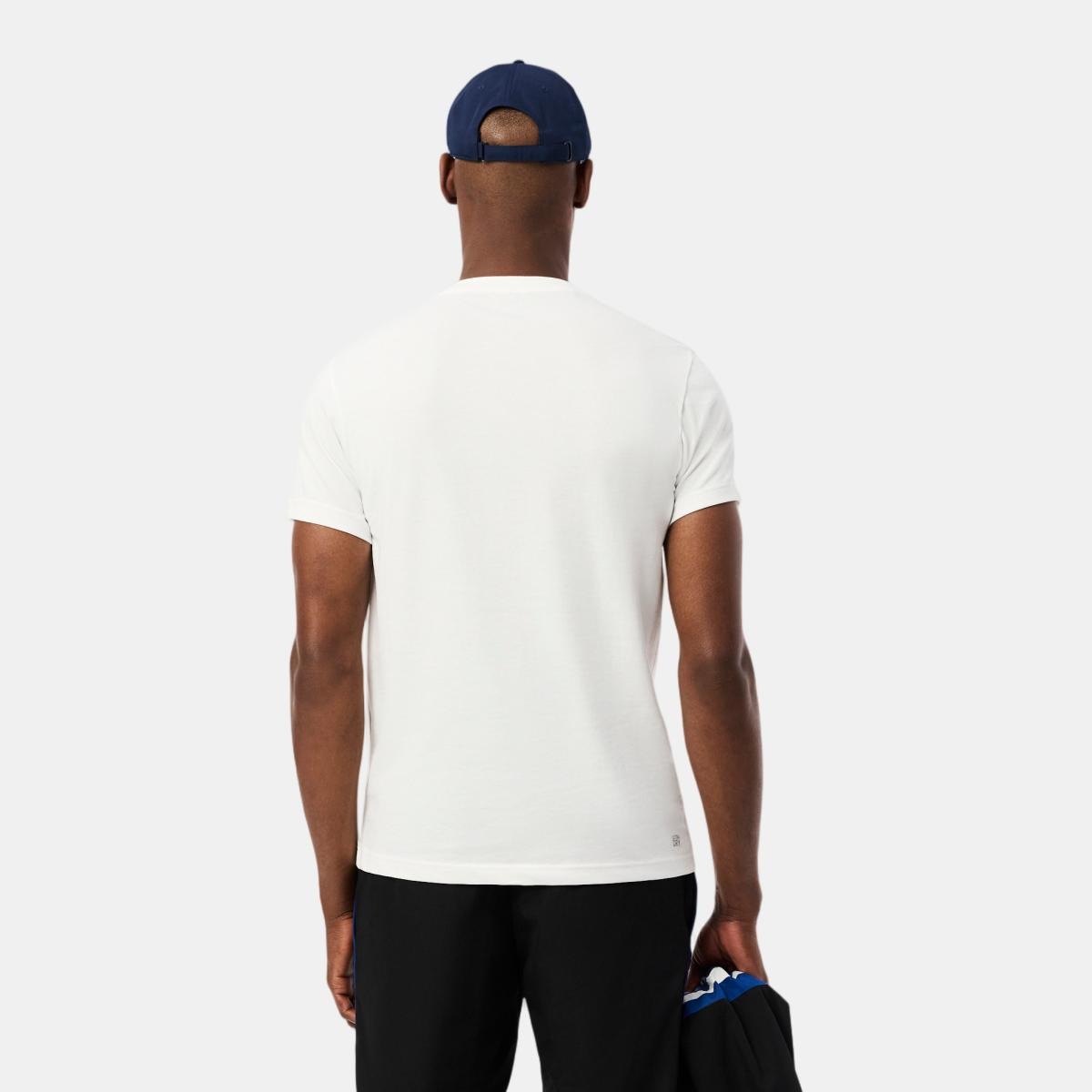 T-shirt de Homem Sport Branco / Preto-3