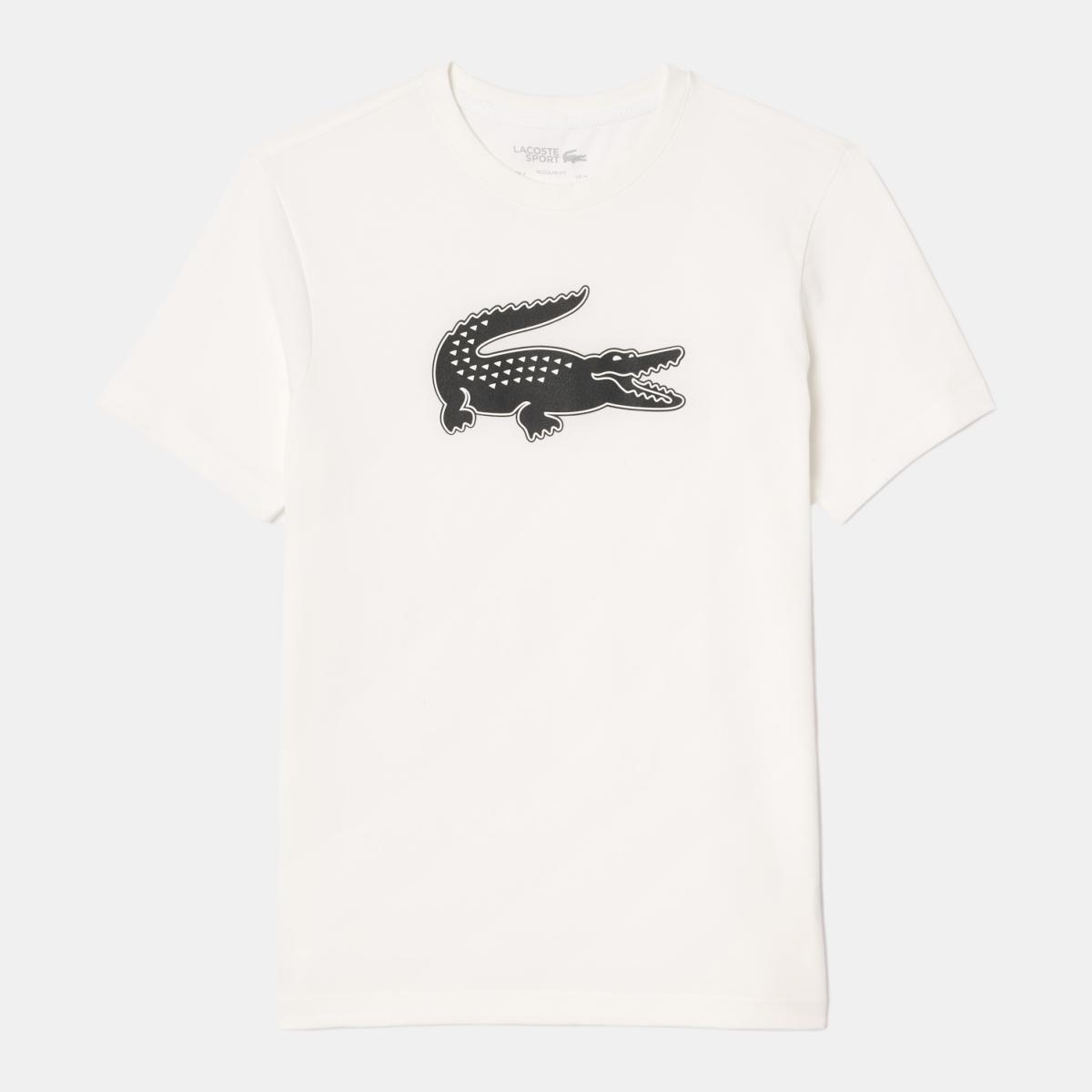 T-shirt de Homem Sport Branco / Preto-4