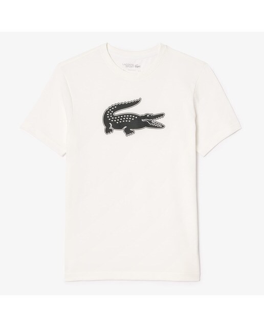 T-shirt de Homem Sport Branco / Preto-7