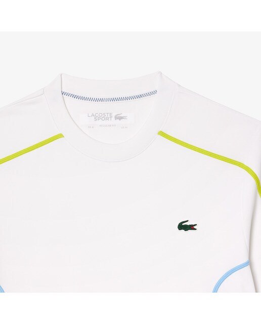 T-shirt de Ténis de Homem Ultra-Dry Branco-5