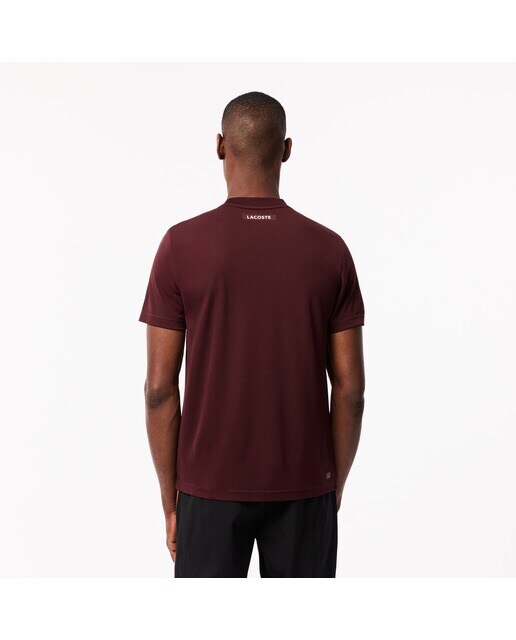 T-shirt de Ténis de Homem Ultra-Dry Castanho-3
