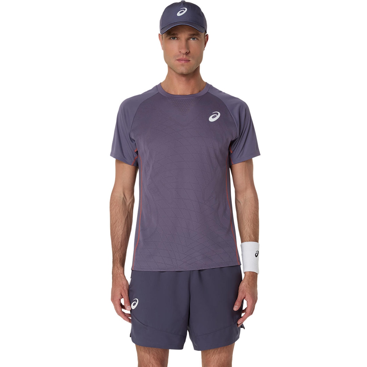 T-shirt de Homem Match Actibreeze SS Top Roxo-1