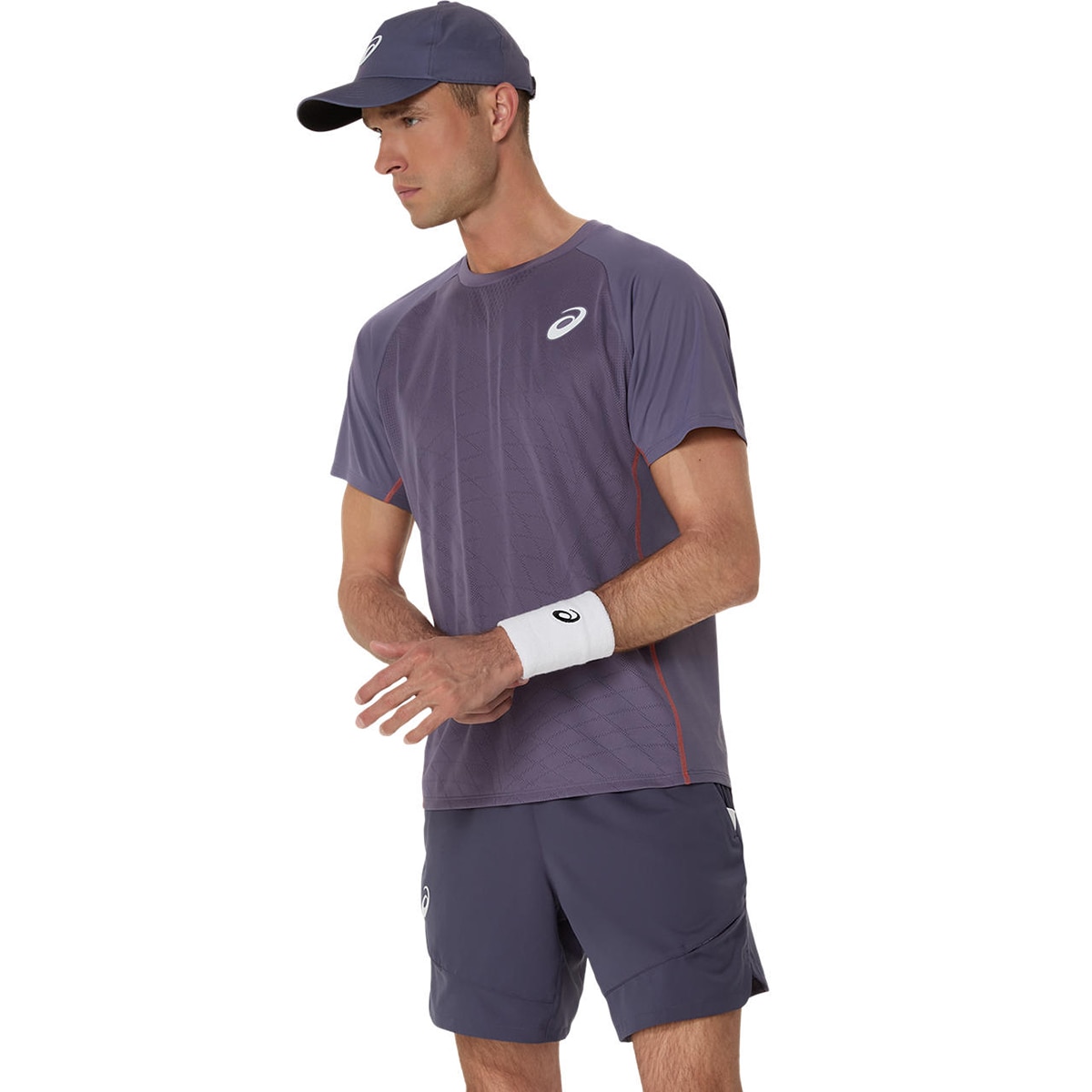 T-shirt de Homem Match Actibreeze SS Top Roxo-3