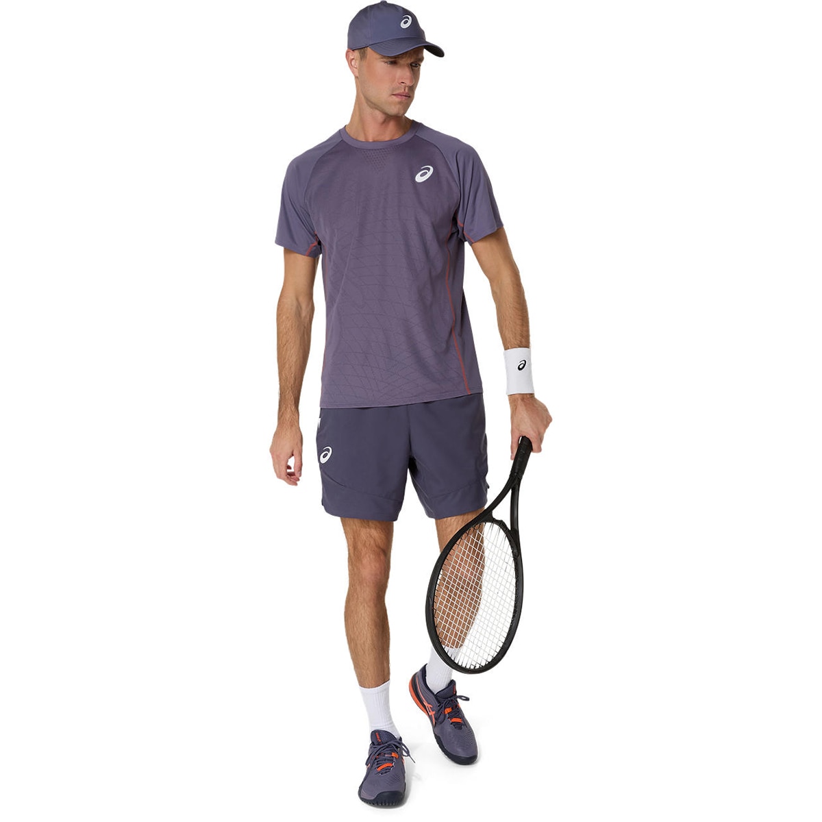 T-shirt de Homem Match Actibreeze SS Top Roxo-6
