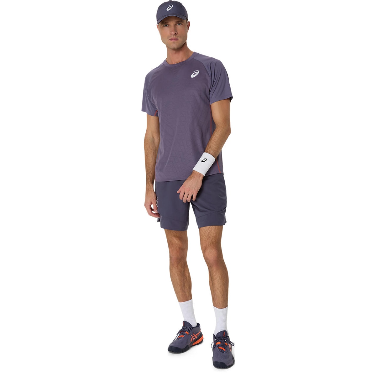 T-shirt de Homem Match Actibreeze SS Top Roxo-7