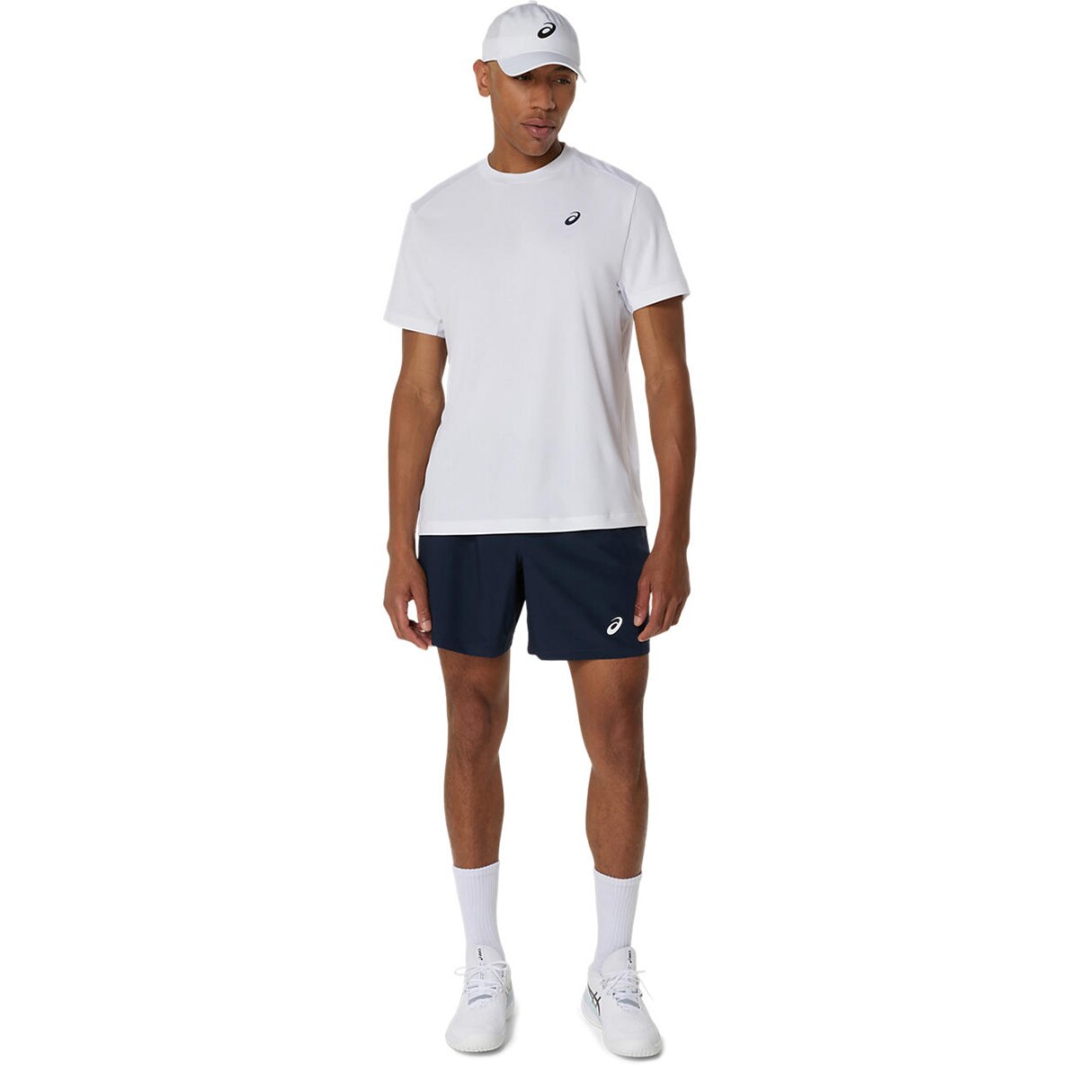 T-shirt de Homem Court SS Top Branco-5