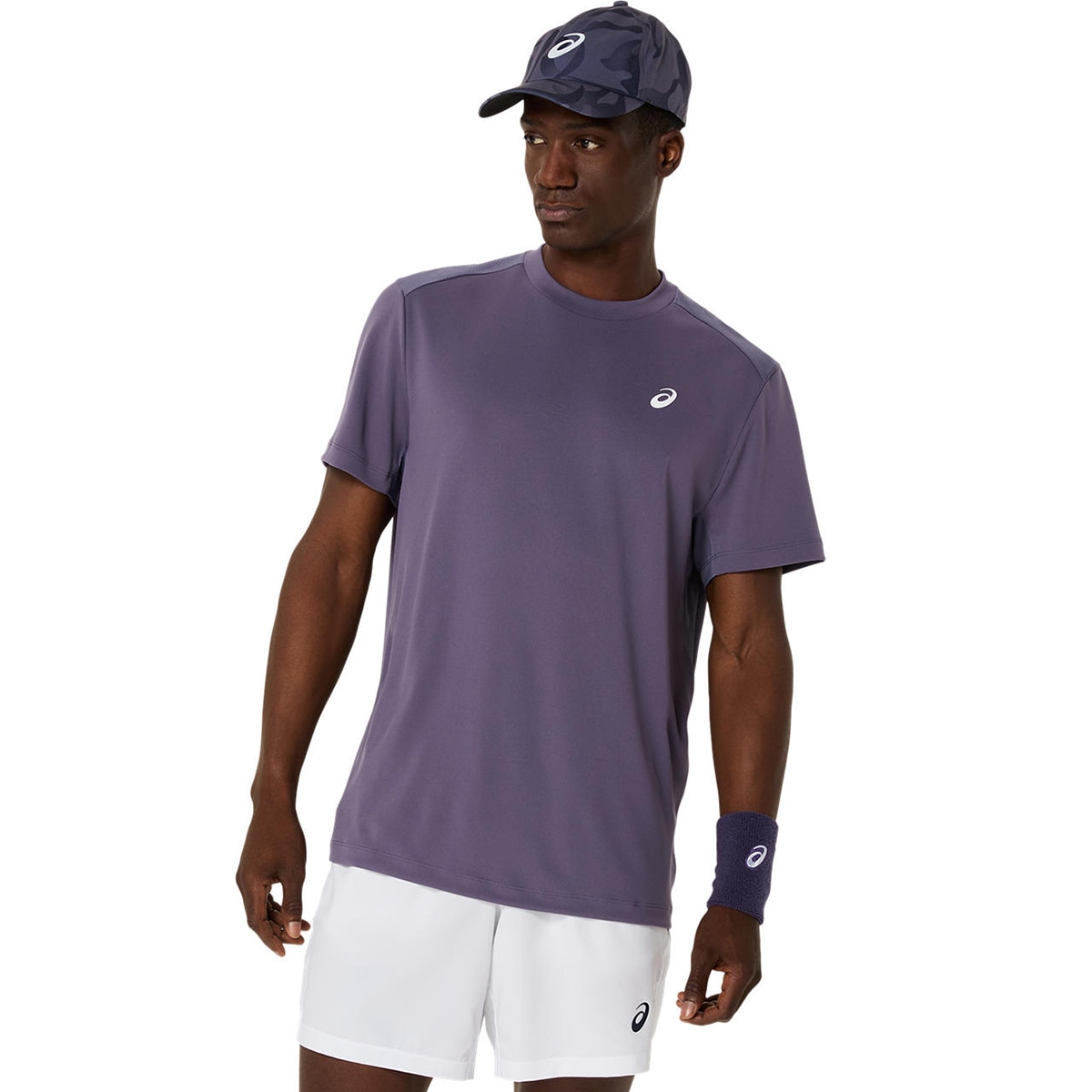 T-shirt de Homem Court SS Top Roxo-1