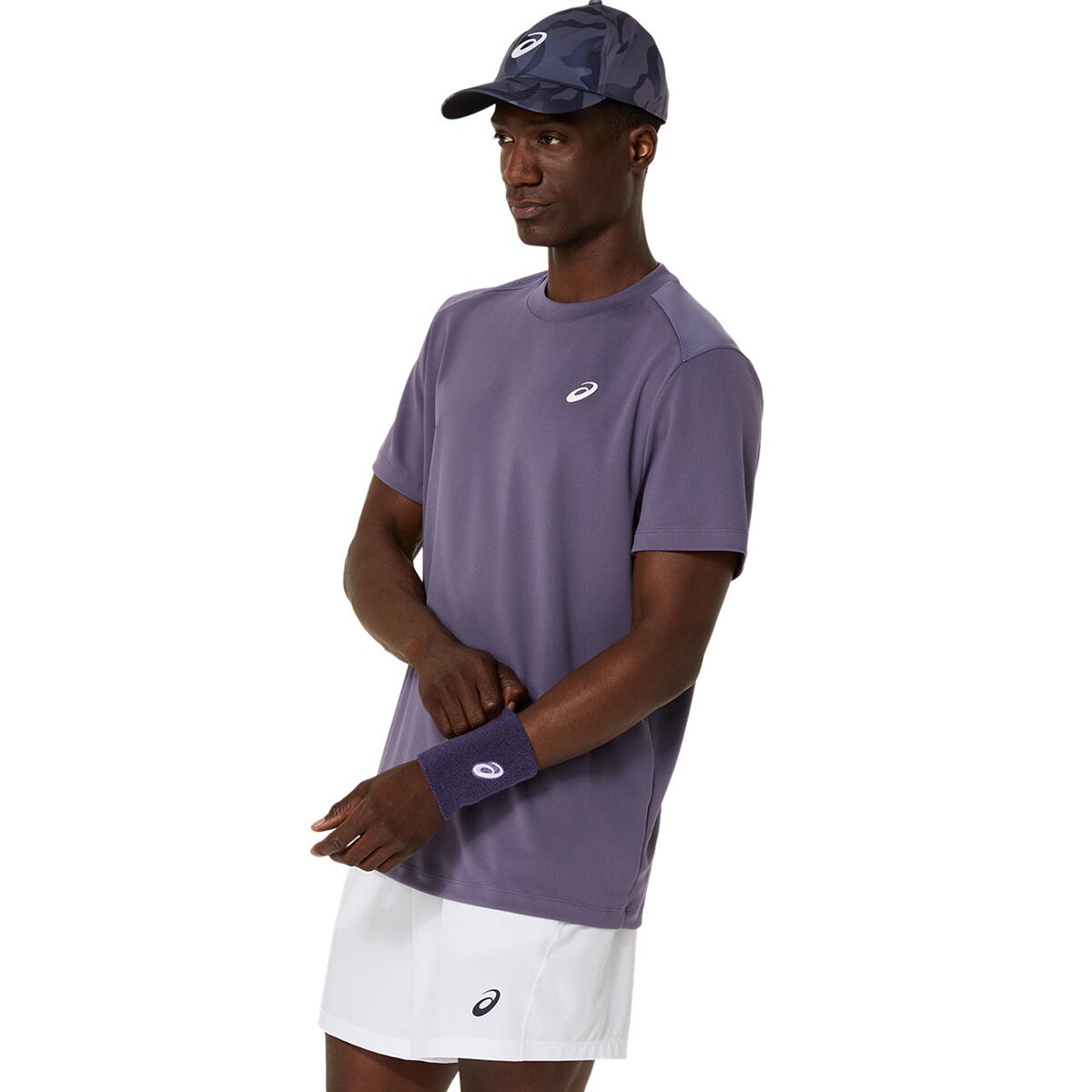 T-shirt de Homem Court SS Top Roxo-3