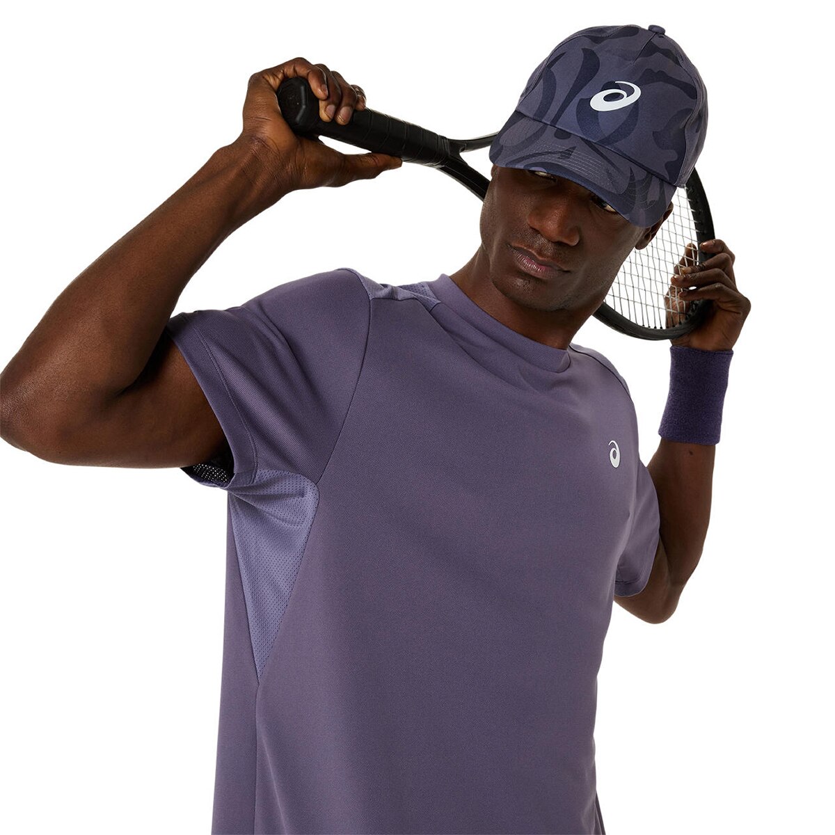 T-shirt de Homem Court SS Top Roxo-6