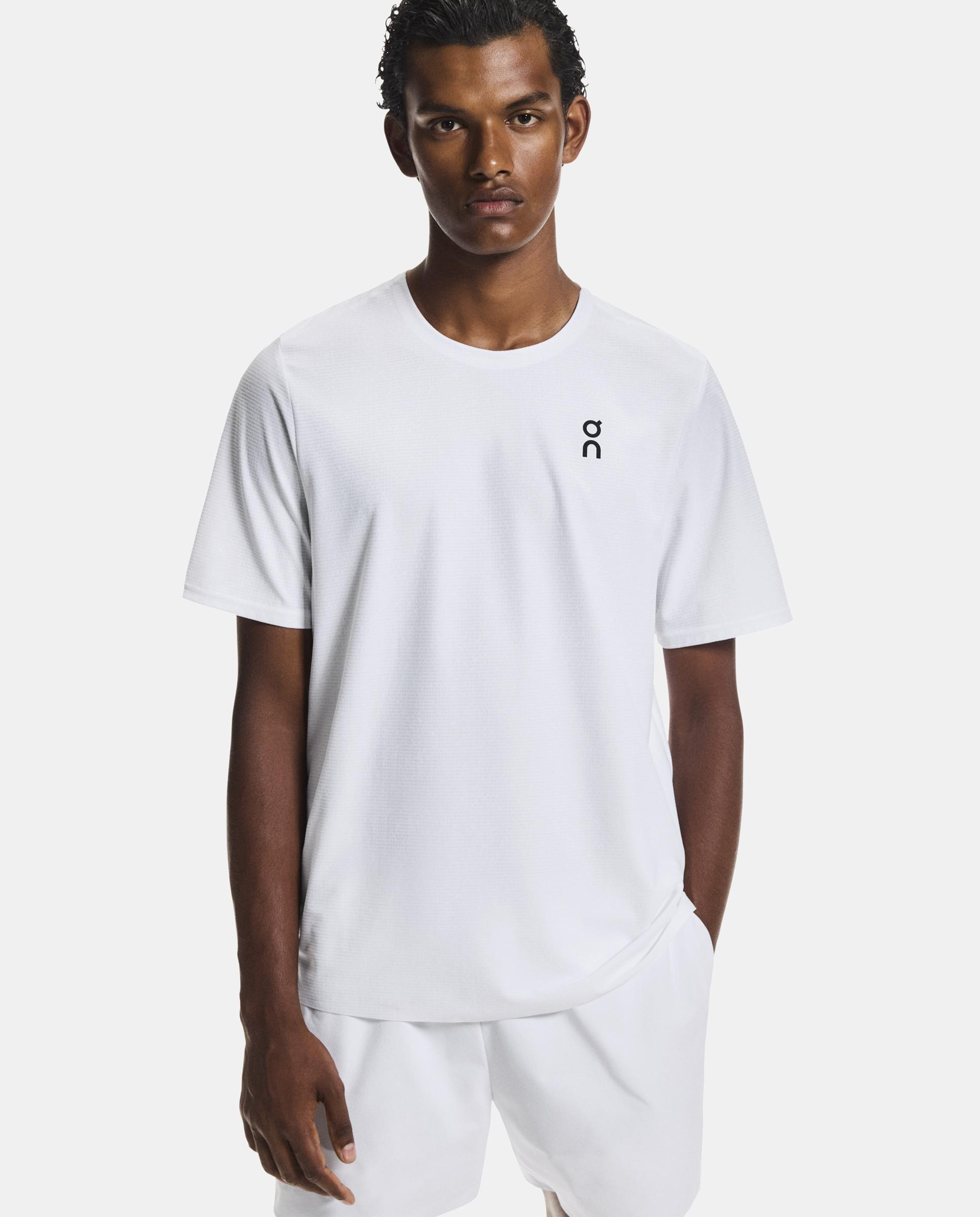 Camiseta de Tenis de Hombre Court-T On - Blanco Blanco-4