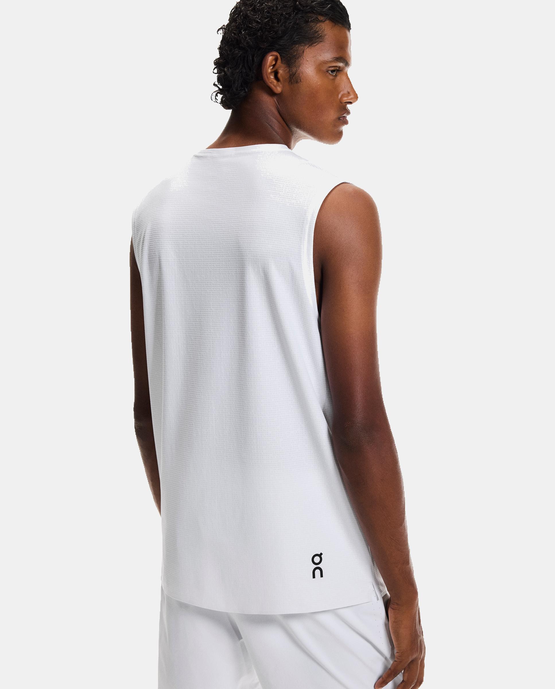 Camiseta de Tenis de Hombre Court Tank On - Blanco Blanco-2