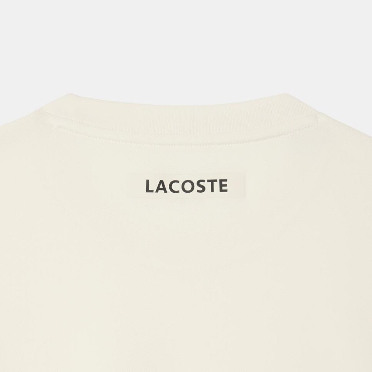 T-shirt Desportiva Transpirável e Ultra Seca com Decote Redondo Branco-4