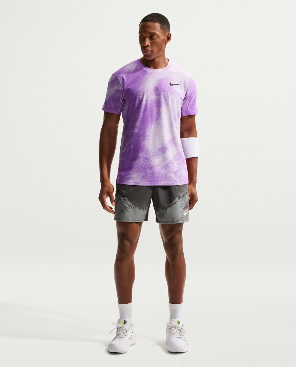 T-shirt de Homem Slam Dri-Fit Roxo / Preto-2