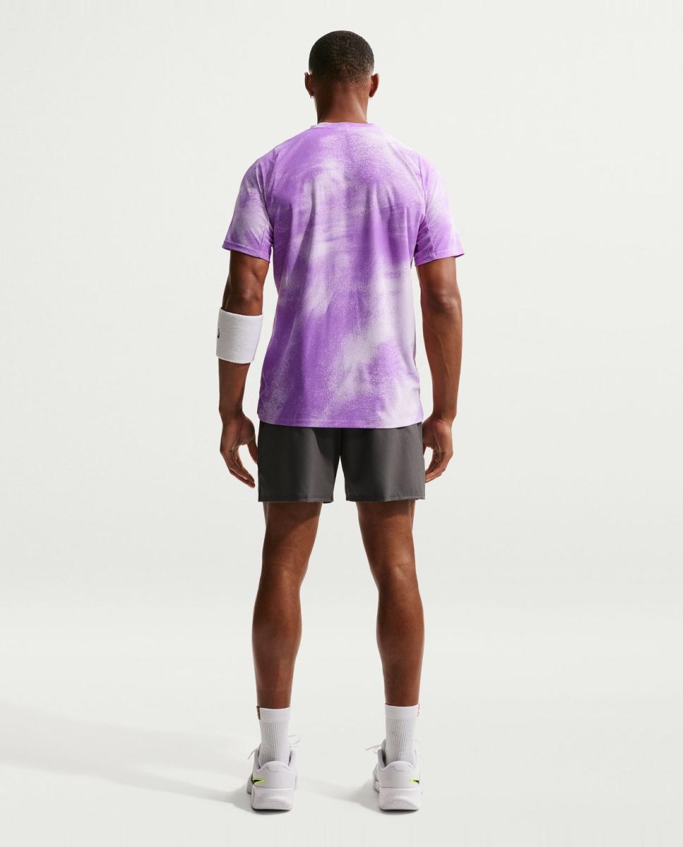 T-shirt de Homem Slam Dri-Fit Roxo / Preto-3