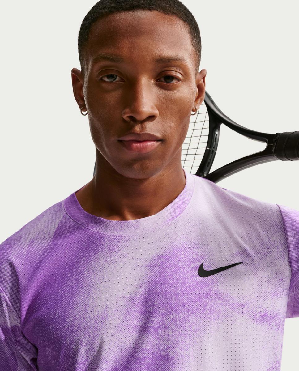 T-shirt de Homem Slam Dri-Fit Roxo / Preto-5
