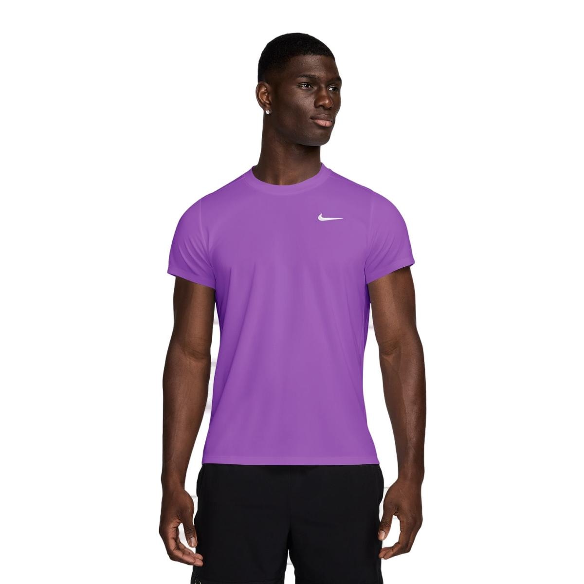 T-shirt de Homem Victory Dri-Fit Roxo / Branco-1