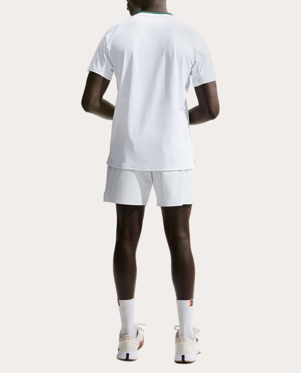 T-shirt de Homem Slam Dri-Fit Branco / Verde-2