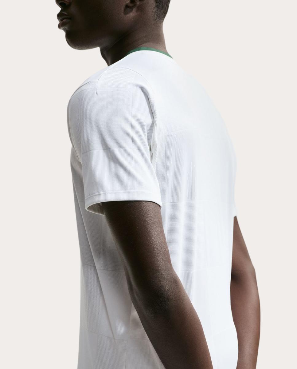 T-shirt de Homem Slam Dri-Fit Branco / Verde-4