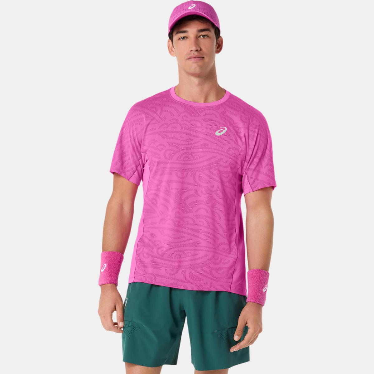 Imagem 0 de T-shirt de Ténis de Homem Match Jacquard SS Top