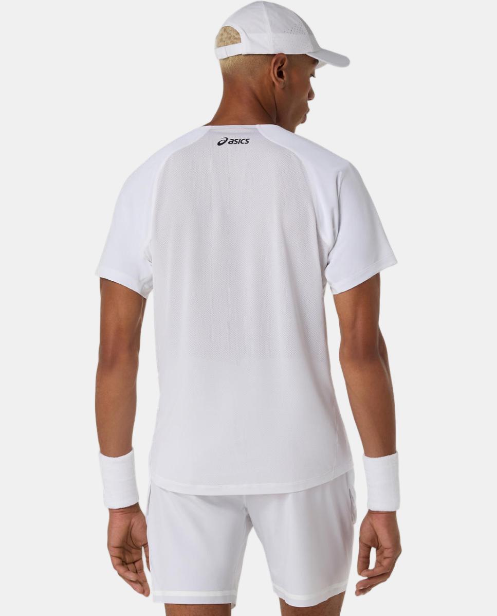 T-shirt de Ténis de Homem Match SS Top Branco-2