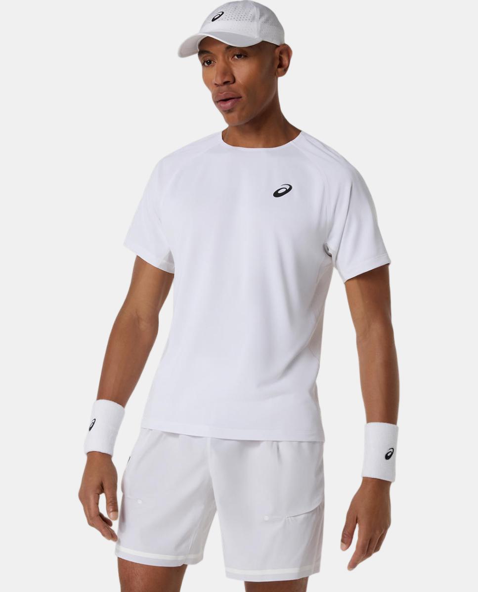 T-shirt de Ténis de Homem Match SS Top Branco-3