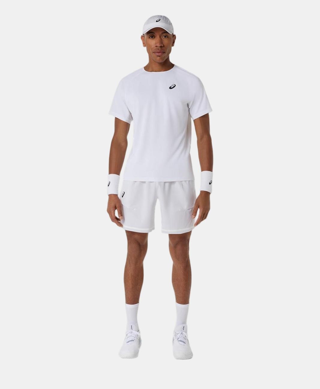 T-shirt de Ténis de Homem Match SS Top Branco-6