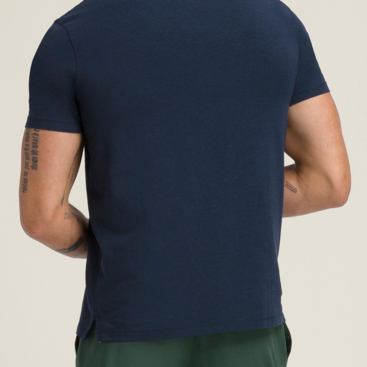 T-shirt de Ténis de Homem Easy Street Azul / Verde-2