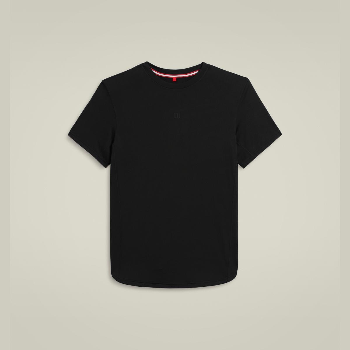 T-shirt de Ténis de Homem Everyday Perfomance Preto-4