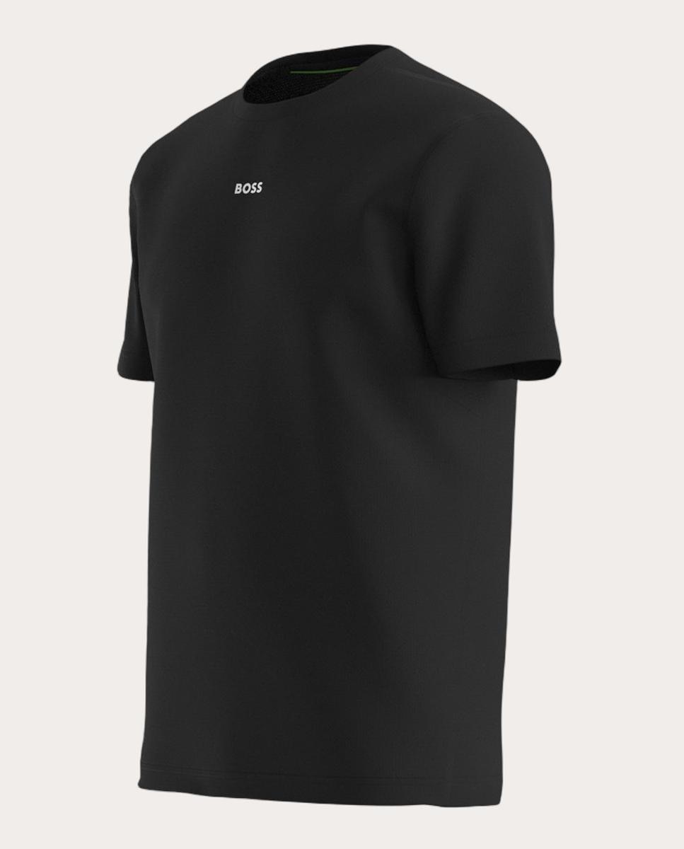 Camiseta manga corta de hombre de tenis en tejido técnico BOSS - Negro Negro-3