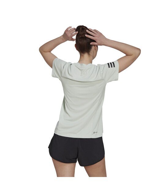 T-shirt de Mulher Club Tennis Verde-claro-3
