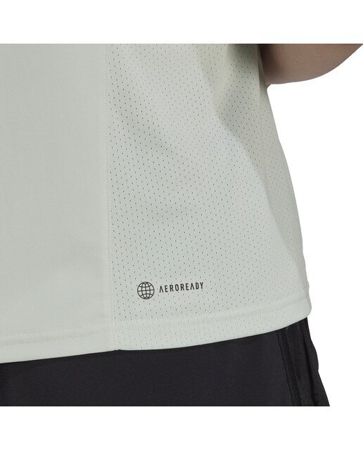 T-shirt de Mulher Club Tennis Verde-claro-5