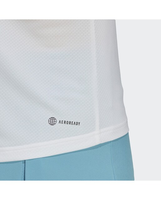 T-shirt de mulher Club Adidas Branco-5