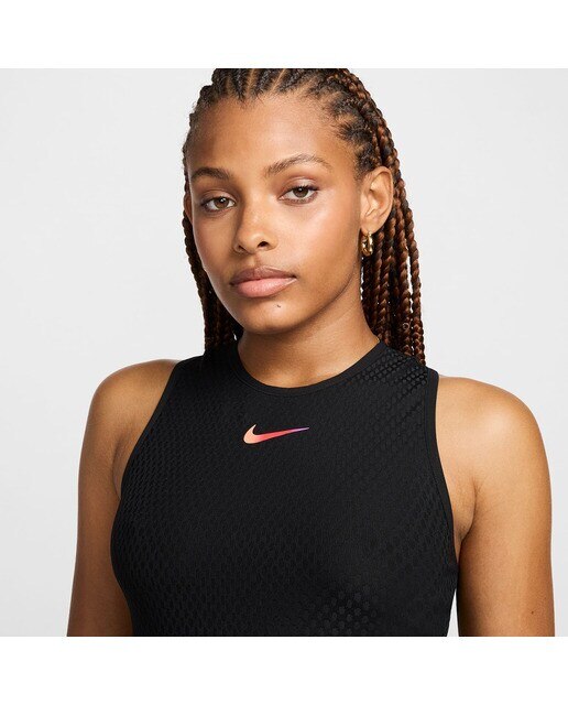 T-shirt de mulher NikeCourt Slam Nike Preto-3