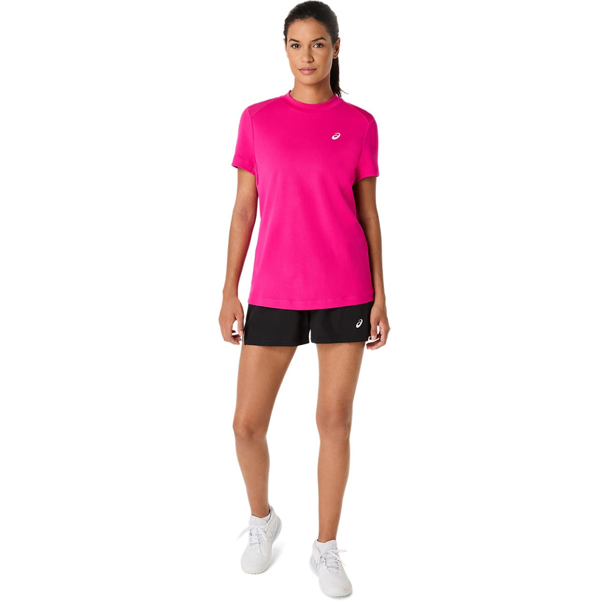 T-shirts de Ténis de Mulher Court SS Top Rosa-6