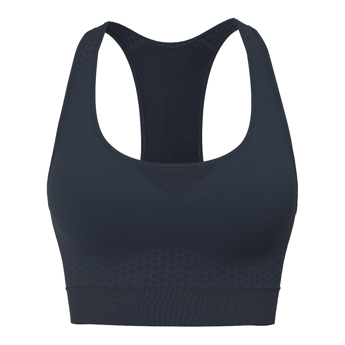 Soutien Desportivo sem Costuras Flex Seamless Azul-marinho-1